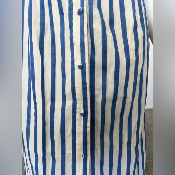 Ali & Jay Tie Wrap Stripped V-Neck Dress Boho Coastal-S - Picture 5 of 14